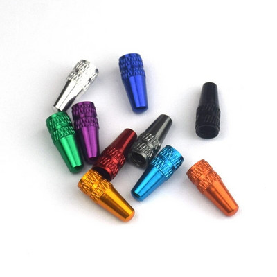 4Pcs Алуминиева сплав Road MTB Track Racing Bike Tube Tire Bicycle Tire Wheel FV French Valve Cap Presta Valve Аксесоари за велосипеди