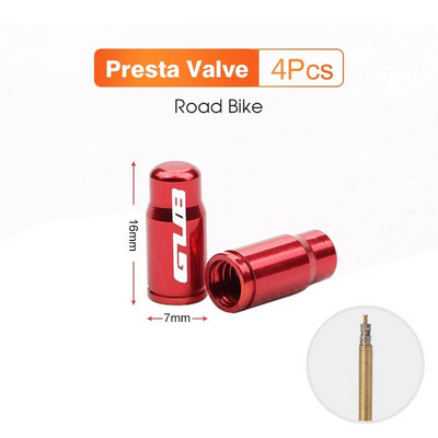 RISK plento dviračio vožtuvo veržlė su poveržle 2 vožtuvų dangtelių rinkinys MTB Road Bike Presta padangos vožtuvas su fiksuota veržle dviračių apsaugos priedai