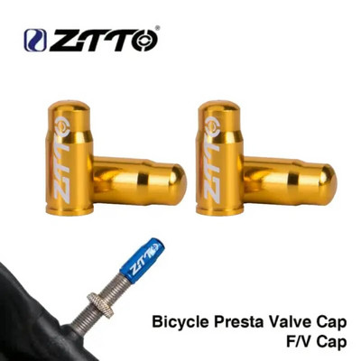 2/4 gab Velosipēda vārsta vāciņš Carbon Presta bezkameru vārsts MTB velosipēda sprausla riteņu riepa Schrader vārsta vāciņš Velosipēdu riteņbraukšanas piederumi