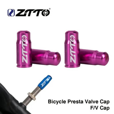 2/4 gab Velosipēda vārsta vāciņš Carbon Presta bezkameru vārsts MTB velosipēda sprausla riteņu riepa Schrader vārsta vāciņš Velosipēdu riteņbraukšanas piederumi