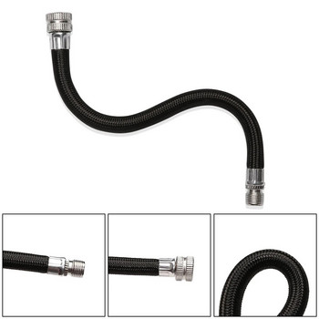 1/2PCS велосипедна помпа удължител маркуч тръба тръбен кабел преносим велосипед помпа сервизни части по-продължителна употреба 150psi Schrader A/V клапан черен