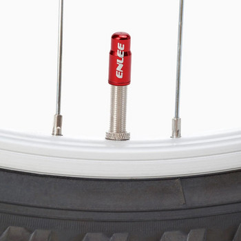 2 бр. Капачки на клапани за велосипеди от алуминиева сплав Антикорозионни капачки на клапани за MTB велосипедни гуми Антикорозионни аксесоари за колоездене