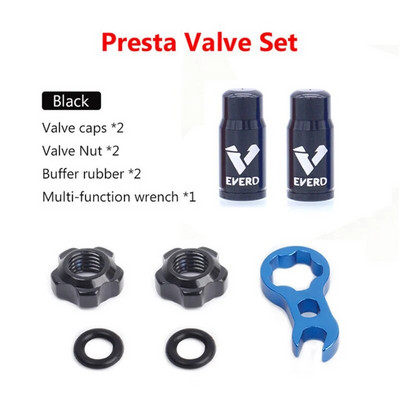 RISK maanteejalgratta klapi mutter koos seibiga 2 klapikorgi komplekt MTB maanteeratta Presta rehviklapiga fikseeritud mutriga jalgrattasõidu kaitse tarvikud