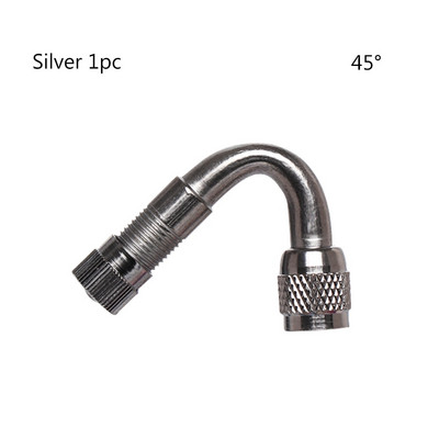 1 tk 45/90/135 kraadi õhkrehvi ventiilid veoautode mootorrataste jalgrattasõidu tarvikud adapterid auto klapi pikendusvars messing Kvaliteetne