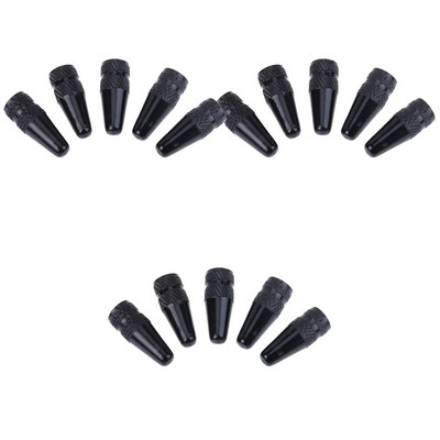 15-5 vnt dviračio padangos vožtuvo dangtelis aliuminio lydinio Presta vožtuvo šerdis, CNC Mtb bevamzdinis vožtuvo dangtis Mtb dviračio priedai