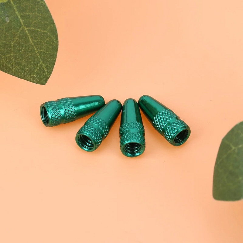 15-5 vnt dviračio padangos vožtuvo dangtelis aliuminio lydinio Presta vožtuvo šerdis, CNC Mtb bevamzdinis vožtuvo dangtis Mtb dviračio priedai