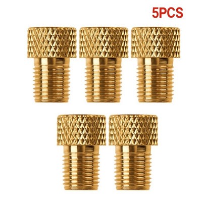 5-30gab Presta uz Schrader adapteri alumīnija sakausējuma riepu vārstu savienotāji vara velosipēda sūkņa riepu adapteri velosipēdu daļas