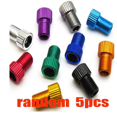 5gab riteņu riepu pārneses vārsta adapteris Presta uz Schrader Cinverter šosejas velosipēda velosipēda velosipēda caurule FV/franču mutei