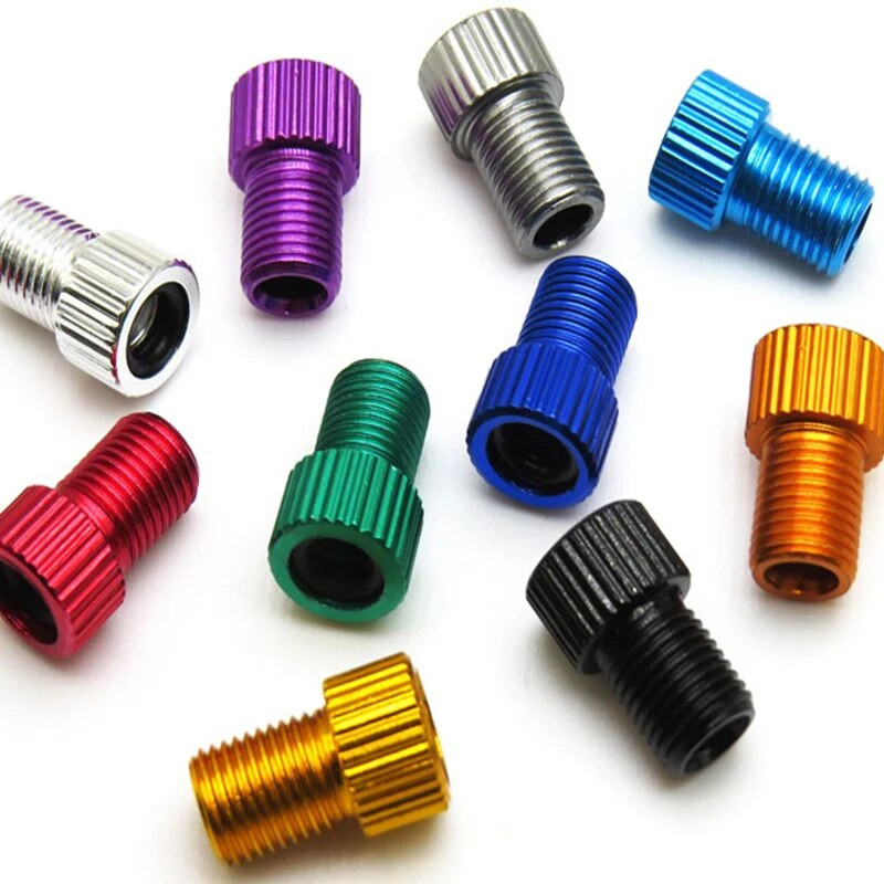 5gab riteņu riepu pārneses vārsta adapteris Presta uz Schrader Cinverter šosejas velosipēda velosipēda velosipēda caurule FV/franču mutei