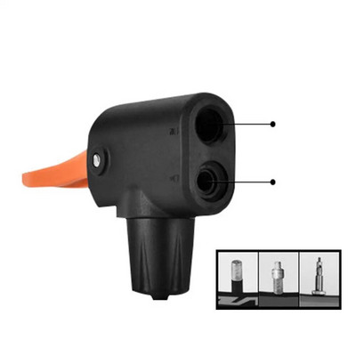 Velosipēda vārsta pārveidotājs gaisa sūkņa piepūšanas pārveidotājs velosipēda piederumi, kas saderīgi ar Dunlop-Valve Schrader vārstu Presta vārstu