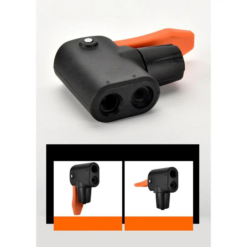 Velosipēda vārsta pārveidotājs gaisa sūkņa piepūšanas pārveidotājs velosipēda piederumi, kas saderīgi ar Dunlop-Valve Schrader vārstu Presta vārstu