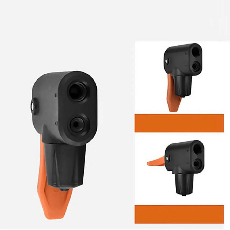 Velosipēda vārsta pārveidotājs gaisa sūkņa piepūšanas pārveidotājs velosipēda piederumi, kas saderīgi ar Dunlop-Valve Schrader vārstu Presta vārstu