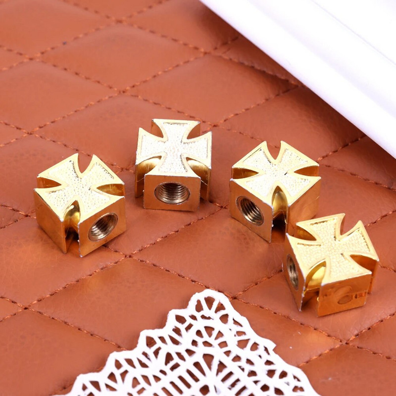 4Gb Crown Styling automašīnas riepas vārsta vāciņš gaisa vārsta kāts putekļu necaurlaidīgs velosipēda putekļu necaurlaidīgs vāks riepas loka kāta putekļu vāciņi riepu apdare