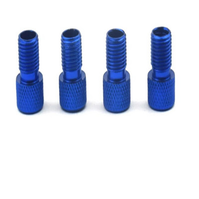 4 gab Alumīnija sakausējuma velosipēda vārsta adapteris Pārveidojiet Presta par Schrader Valve Velosipēdu sūkņa gaisa sprauslas caurules rīki Velosipēdu piederumi