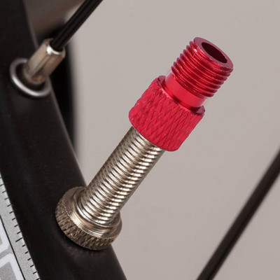 Гореща разпродажба Адаптер за вентил Schrader Устойчив на износване MTB Bike Valve Converter Fixed Gear Bicycle Presta to Schrader Valve Adapter