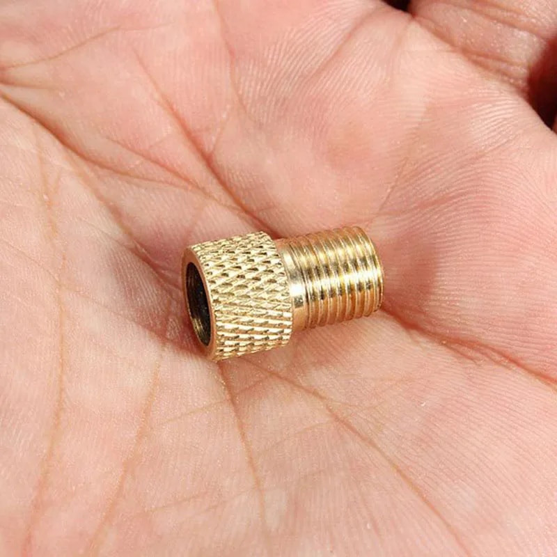 4PCS vārsta adaptera sūknis pārveido Presta par Schrader vara vārsta adapteri Riteņi Gāzes sprauslas caurules rīks Velosipēdu piederumi