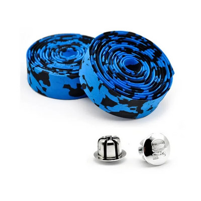 Velosipēdu stūres lentes pretvibrācijas PU EVA saliektas riteņbraukšanas šosejas velosipēdu lentes sacīkšu elpojošs, neslīdošs roktura stieņa jostas aptinums