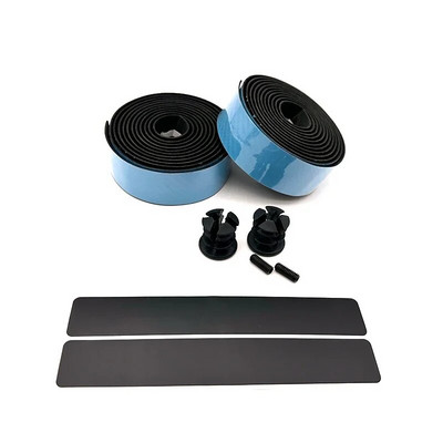 Velosipēdu stūres lentes pretvibrācijas PU EVA saliektas riteņbraukšanas šosejas velosipēdu lentes sacīkšu elpojošs, neslīdošs roktura stieņa jostas aptinums