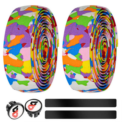 Ταινία τιμονιού ποδηλάτου Κάλυμμα τιμονιού Χειρολαβή Μπάρα ποδηλάτου δρόμου Λαβή ποδηλασίας αντιολισθητική ταινία ταινία αξεσουάρ ποδηλάτου Ζώνη λαβής