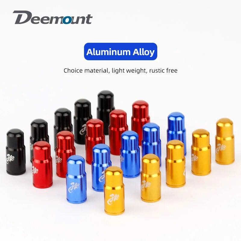 MTB šosejas velosipēdu riepas vārsta kāta vāciņš Presta/FV CNC apstrādātiem sakausējuma anodēta nipeļa pārsega velosipēdu piederumiem