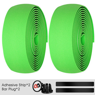 2GB velosipēda stūres lente Eva velosipēda roktura roktura lente riteņbraukšana pretslīdes stūres stieņa lente Raod velosipēda stūres piederumi