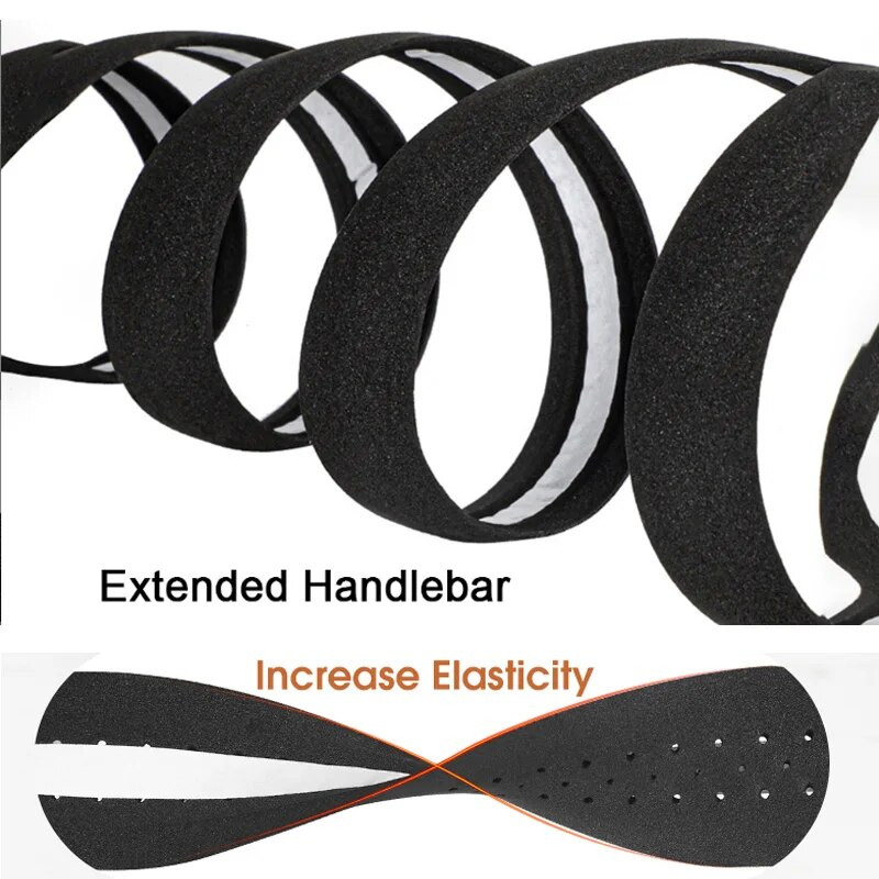 2GB velosipēda stūres lente Eva velosipēda roktura roktura lente riteņbraukšana pretslīdes stūres stieņa lente Raod velosipēda stūres piederumi