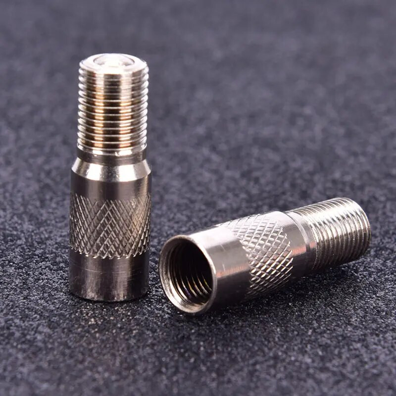 1/2 gab. Tērauda piepūšamās gaisa sprauslas nomaiņa priekš Xiaomi M365 / Pro Scooter priekšējo riteņu motora piepūšamā pagarinājuma gaisa vārsta