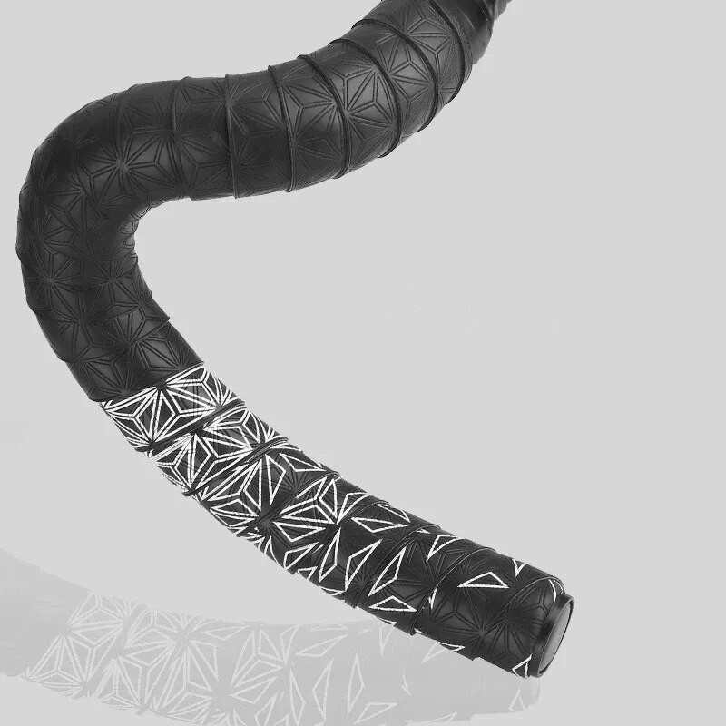 Šosejas riteņu stūres lentes pretslīdēšanas PU trieciena roktura lente ar stieņa gala spraudņiem PU pretvibrācijas aptinuma lente riteņbraukšanas piederumi