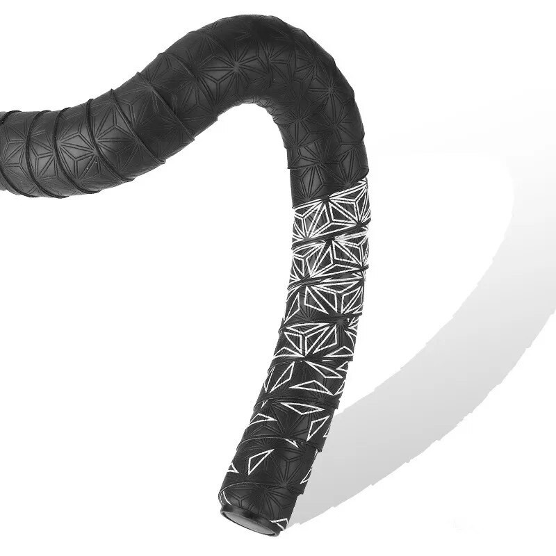 Šosejas riteņu stūres lentes pretslīdēšanas PU trieciena roktura lente ar stieņa gala spraudņiem PU pretvibrācijas aptinuma lente riteņbraukšanas piederumi