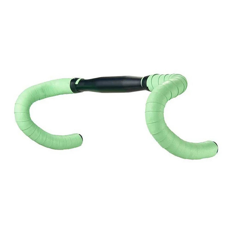 EVA dviračių amortizacinės apvyniojimo juostelės, neslystančios, sugeriančios amortizaciją, itin lengvas 3D raštas su 2 vnt strypo galo kaiščiais ir lipniomis juostelėmis