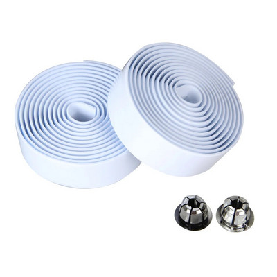 FIXED GEAR šosejas velosipēda stūres lente pret slīdēšanu 2 gab velosipēda roktura roktura lentes stiprinājums ar gala spraudni, nodilumizturīgi riteņbraukšanas piederumi