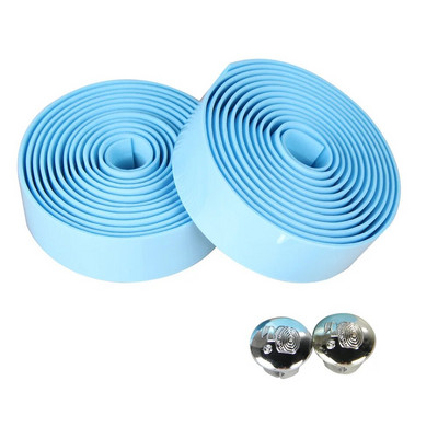 FIXED GEAR šosejas velosipēda stūres lente pret slīdēšanu 2 gab velosipēda roktura roktura lentes stiprinājums ar gala spraudni, nodilumizturīgi riteņbraukšanas piederumi