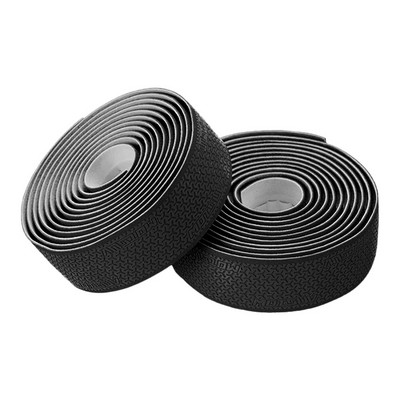 Ζώνη με λαβή ποδηλάτου δρόμου EVA που τυλίγει εξαιρετικά ελαφριά μαλακή ταινία ράβδου ποδηλάτου δρόμου με μοτίβο 3D με βύσματα τελικής ράβδου 2 τμχ και αυτοκόλλητες λωρίδες