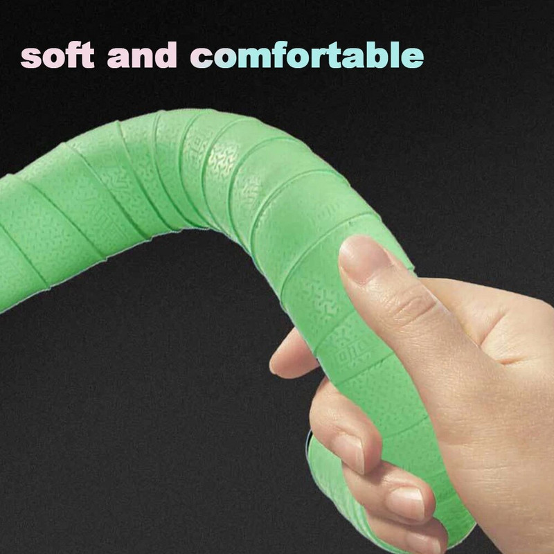 Ζώνη με λαβή ποδηλάτου δρόμου EVA που τυλίγει εξαιρετικά ελαφριά μαλακή ταινία ράβδου ποδηλάτου δρόμου με μοτίβο 3D με βύσματα τελικής ράβδου 2 τμχ και αυτοκόλλητες λωρίδες