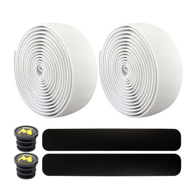 MUQZI šosejas velosipēda stūres stieņa lente pret slīdēšanu amortizējoša šosejas velosipēda roktura jostas sviedru absorbcijas riteņbraukšanas piederumi