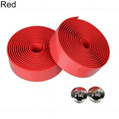 2 tk jalgrattasõidu maanteeratta spordijalgratta juhtraua kummist teibmähis 2 baari pistikuga jalgratta juhtraud