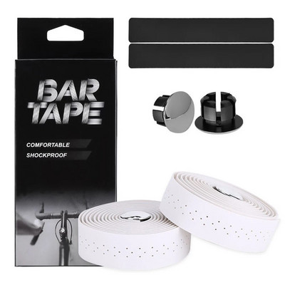 Velosipēda stūres spilvena lentes pretslīdēšanas dizains, noturīgs pret svīšanu, nomaināms bez atlikumiem, viegli uzstādāms, lieliski piemērots šosejas velosipēdiem