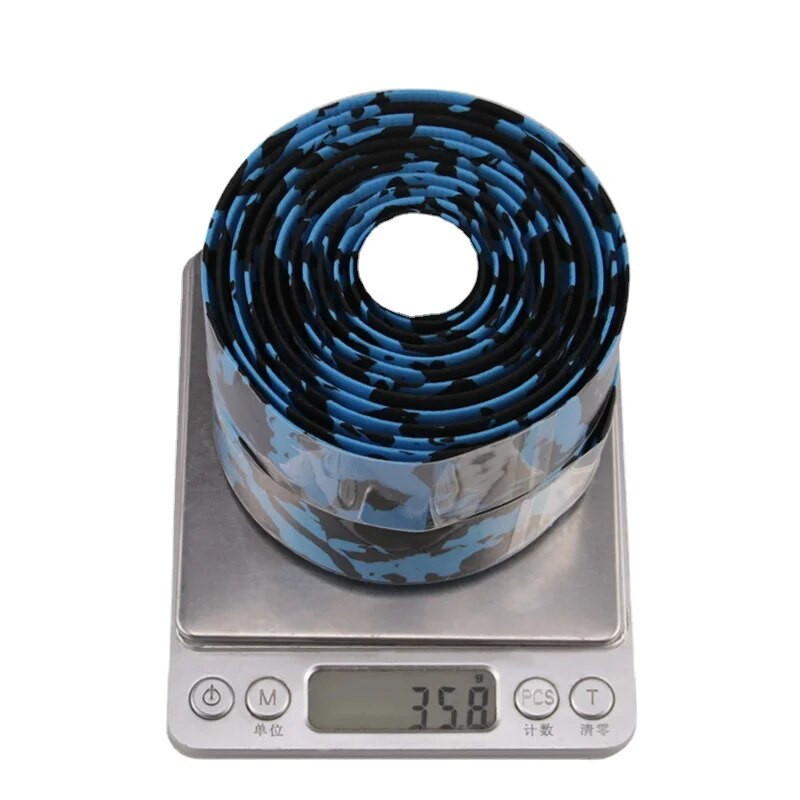 Velosipēda saliekuma roktura siksna Velosipēda siksna elpojoša, neslīdoša maskēšanās roktura siksna Sūklis triecienu absorbējoša maskēšanās roktura siksna