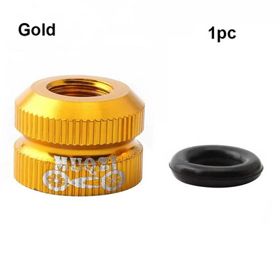 1/2gab velosipēda vakuuma riepas riepas uzgrieznis velosipēda riepas iekšējās caurules vārstu vāciņi iekšējie sprauslas vakuuma riepas sprauslas bloķēšanas uzgriežņa nomaiņa