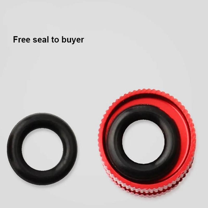 1/2gab velosipēda vakuuma riepas riepas uzgrieznis velosipēda riepas iekšējās caurules vārstu vāciņi iekšējie sprauslas vakuuma riepas sprauslas bloķēšanas uzgriežņa nomaiņa