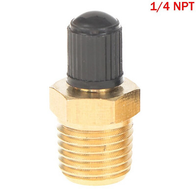 1/4 NPT 1/8 NPT M10*1 automobilių padangos vožtuvo šerdis Motociklo bekamerės padangos sraigtinis vožtuvas padangų slėgio stebėjimas padangos varinis vožtuvas