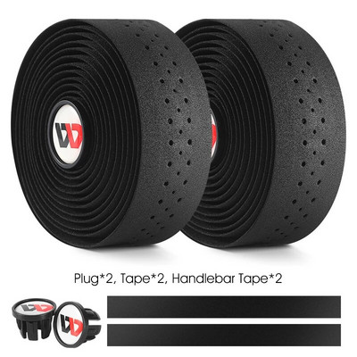 WEST BIKING šosejas velosipēda stūres lente EVA augstas elastības ātruma roktura siksna riteņbraukšanai, pretslīdēšana ar roktura spraudni Velosipēdu piederumi