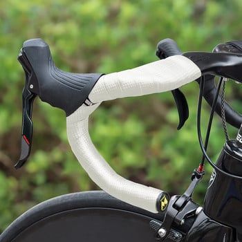 MUQZI МТБ Лента за кормилото на шосеен велосипед Противоплъзгаща се амортизационна лента за колан за дръжка на велосипед Бързосъхнеща лента за щанги за велосипед Аксесоари за колоездене