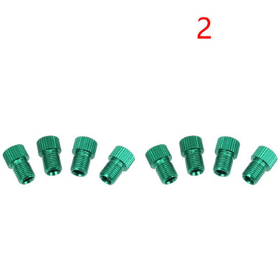 4/8 gab Presta uz Schrader velosipēda vārsta adapteris velosipēda riepas franču vārstu adapteri riteņbraukšanas sūkņa gaisa sprauslas caurules instrumenta piederumi