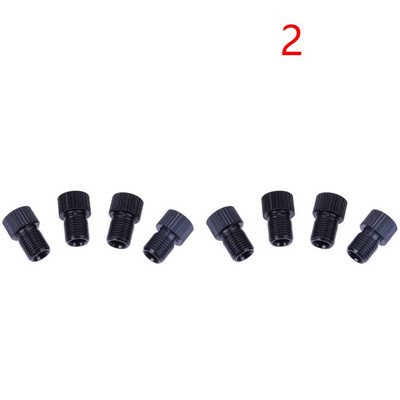 4/8 gab Presta uz Schrader velosipēda vārsta adapteris velosipēda riepas franču vārstu adapteri riteņbraukšanas sūkņa gaisa sprauslas caurules instrumenta piederumi