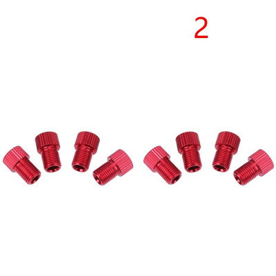 4/8 gab Presta uz Schrader velosipēda vārsta adapteris velosipēda riepas franču vārstu adapteri riteņbraukšanas sūkņa gaisa sprauslas caurules instrumenta piederumi