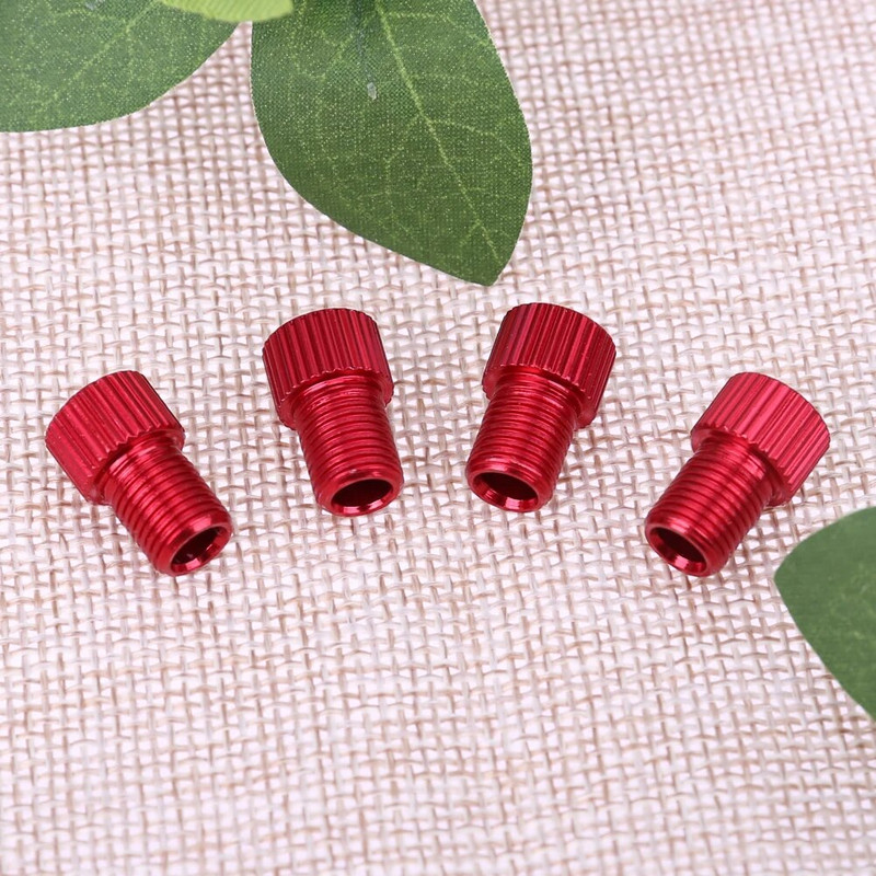 4/8 gab Presta uz Schrader velosipēda vārsta adapteris velosipēda riepas franču vārstu adapteri riteņbraukšanas sūkņa gaisa sprauslas caurules instrumenta piederumi