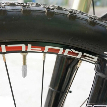 4 бр. Капачки за велосипедни гуми от алуминиева сплав Капачки за прах за велосипеди Велосипедна гума Presta френски капак на стеблото на клапана за Mtb планински пътни велосипеди