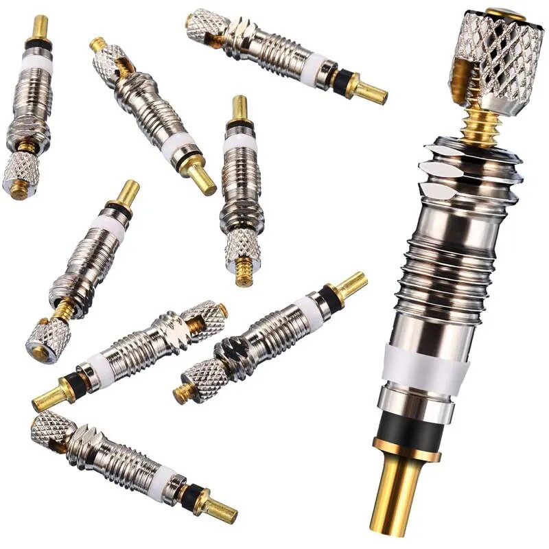 Πυρήνας βαλβίδας ποδηλάτου Universal γαλλικό Presta ελαστικό ποδηλάτου Αντικατάσταση ποδηλάτου χωρίς σωλήνα πυρήνα με αφαίρεση πυρήνα βαλβίδας