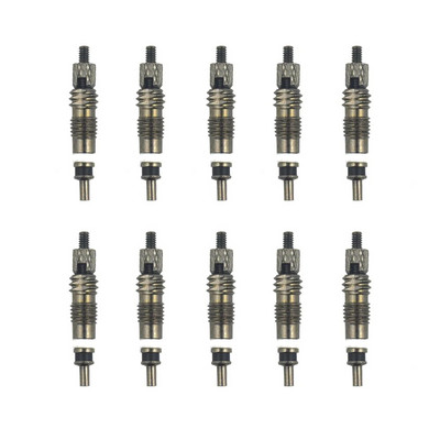 1/4/10 vnt. sidabrinė dviračio vožtuvo šerdis, kotas Presta Style padangos vožtuvo šerdis bekameriniam plento dviračiui MTB dviračiui FV dviračiui MTB dviračiui